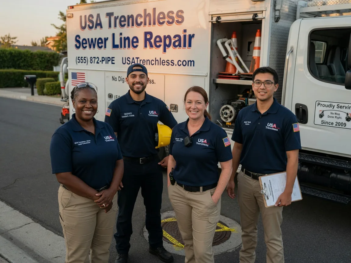 Sewer Line Repair company in New Site, MS